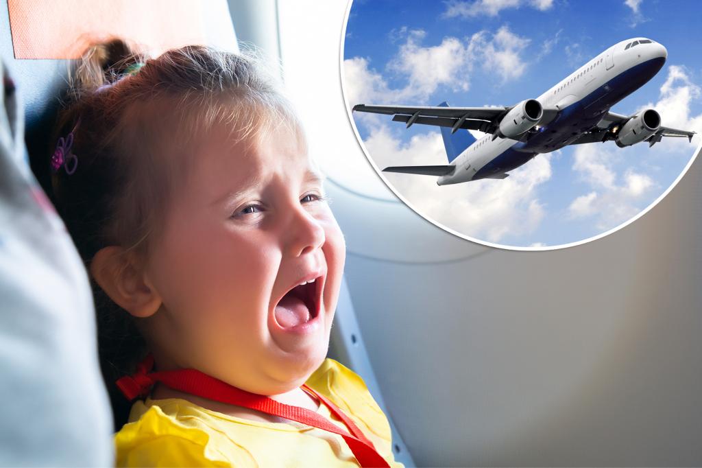 Passenger praised for revealing how to deal with screaming child on plane: 'It's so easy'