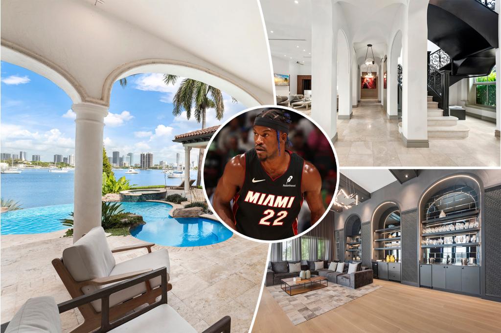 Jimmy Butler spends $70,000 a month on a Miami Beach mansion amid trade rumors